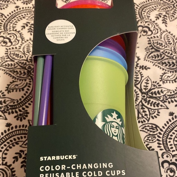 Starbucks Other - Starbucks color changing cups